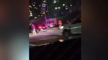 В Киеве произошло ДТП с участием авто ТЦК: мобилизованный дернул за руль