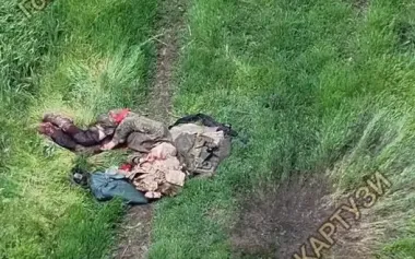 Our forces record new "road of death" near Pokrovsk: dozens of Russian bodies lie scattered in field. VIDEO