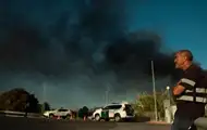 В Испании произошел пожар на складе химикатов