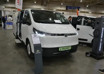 В Украине презентовали недорогой коммерческий электромобиль с богатым оснащением (фото)