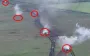 Ukrainian artillery and drones destroyed column of Russian armoured vehicles near village of Novooleksandrivka in Donetsk region. VIDEO