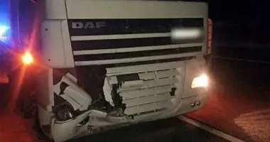 На Полтавщине грузовик насмерть сбил пешехода