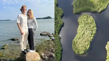 Дешевле квартиры: студент купил целый остров и строит дом своими руками (видео)