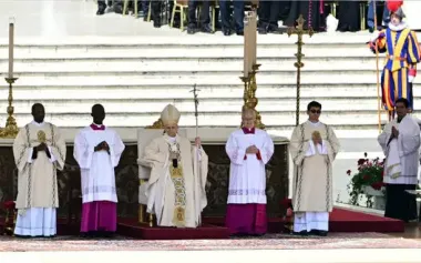 Pope Leo XIV officially ascended Holy See