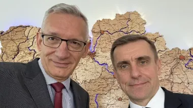 German Ambassador Jaeger meets with Yeliseev