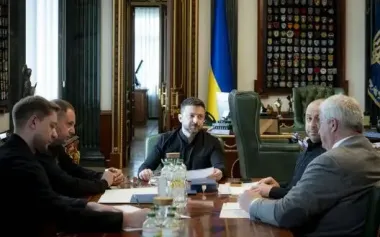 Umerov briefs Zelenskyy on specific details of talks with Russians in Türkiye. PHOTOS