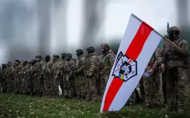 125 people associated with Kalinowski’s regiment, which is fighting in Ukrainian Armed Forces, are wanted in Belarus