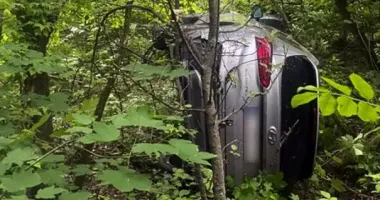 На Полтавщині автівка з'їхала в кювет і перекинулася: загинула людина