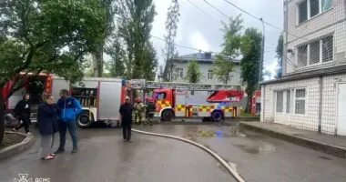 У Кривому Розі сталася пожежа в інфекційній лікарні: є загиблий