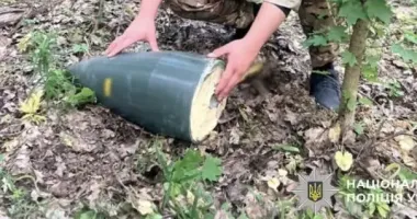 На Кировоградщине уничтожили неразорванную боевую часть вражеского беспилотника