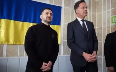 Rutte and Zelenskyy discussed efforts to ensure just and lasting peace and support for NATO