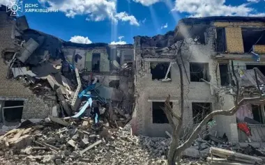 Occupiers strike residential area of Kupiansk district with GABs: one person killed, four injured. PHOTOS