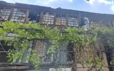 Russians shelled Nikopol district with artillery and UAVs: houses, administrative buildings, infrastructure, gas pipelines and power lines were damaged. PHOTOS