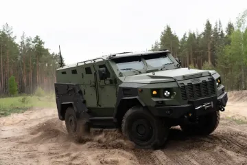 Украинская бронемашина "Варта 2" прошла кодификацию и допущена в ВСУ (фото)
