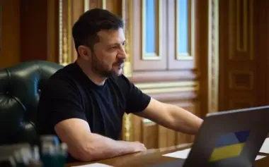 Zelenskyy and North Macedonia’s leader Siljanovska-Davkova hold talks