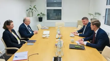 European Commissioner for defence discusses evolution of military actions with Zaluzhny