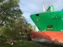 Хозяин даже не проснулся: в Норвегии огромный корабль едва не снес дом на пляже (фото)