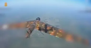 ВМС показали, як знищили російські дрони-розвідники