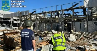 Оккупанты ударили по поселку на Харьковщине дронами "Герань-2": ранен гражданский