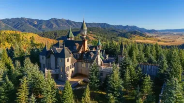 На вершине мира: как выглядит копия замка Disney, которая продается за $13,5 млн (видео)