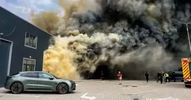 Эксперты устанавливают причину масштабного пожара в Тернополе