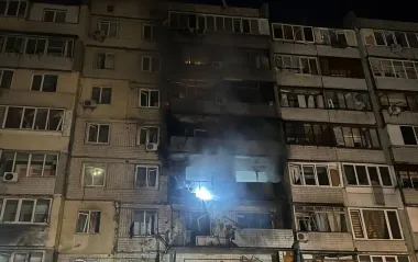 Полиция показала первые минуты после атаки на Киев: видео с бодикам