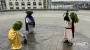 На фоне российской атаки: малышей-основателей Киева нарядили в праздничные наряды на день города (фото)