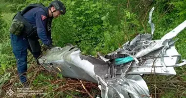 На Київщині поблизу залізниці знайшли уламки російської ракети