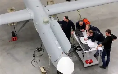 In Dubna, near Moscow, unknown UAVs attacked "Kronstadt" enterprise. VIDEO