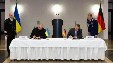 Germany commits €5bn to Ukraine for weapons and air defence