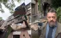 В центре Киева балкон обвалился на известного американского режиссера Кристофера Уолтерса (видео)