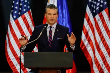 Macron and Hegseth to address China and the Ukraine war at Singapore security forum