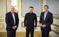 Зеленський зустрівся з двома сенаторами США