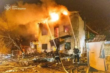Восемь прилетов, пожары и разбитые дома: последствия атаки по Харькову