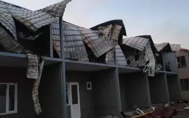Russian troops strike Odesa region with "Shahed": houses and recreation centre damaged. PHOTO