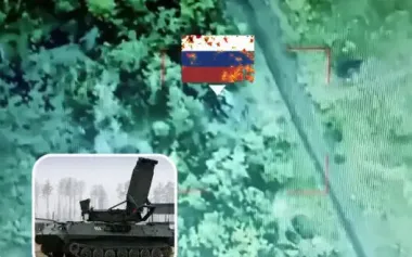 Soldiers of Presidential Brigade destroyed Russian Zoorpark-1 radar station in Novopavlivka direction. VIDEO