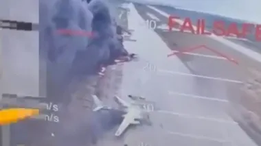 Over one-third of Russia's strategic cruise missile carriers hit at airfields, Ukraine's Security Service reports