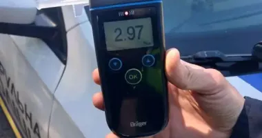 На Львівщині патрульні зупинили п'яного водія маршрутки