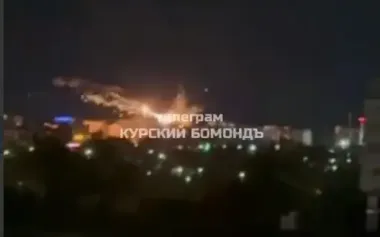 Russian regions were again attacked by drones, with explosions heard in seven regions. VIDEO