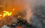 Росіяни обстріляли підприємство на Чернігівщині, виникла масштабна пожежа
