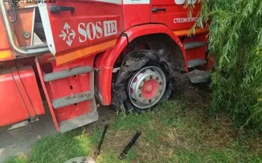 Ruscists shelled fire station in Zaporizhzhia region: four rescuers wounded. PHOTOS