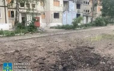 Russians strike Kivsharivka in Kharkiv region, two women killed. PHOTOS