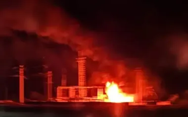Substation was attacked in Melitopol. Temporarily occupied territories of Zaporizhzhia and Kherson regions left without electricity. PHOTO