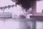 Watch moment Russia’s Crimean bridge blown up in huge explosion by Ukraine forces