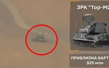 Crew of M142 HIMARS MLRS strikes Russian Tor-M2 air defense system twice near Volnovakha. VIDEO