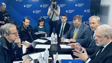 IAEA head Grossi arrives in Kyiv, meets FM, energy minister