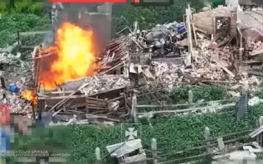 National Guard troops destroyed enemy mortars, fuel depots and eliminated several dozen occupiers. VIDEO