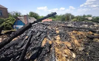 Russians attacked two districts of Dnipropetrovsk region: man was injured, houses, medical facility, shop and power line were damaged. PHOTOS