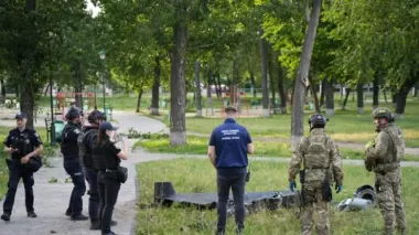 Нічна атака на Харків: у парку впав "Шахед", який не розірвався, його знешкодили