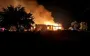 "Shahed" attack on Odesa region: clinic, creative centre and lyceum were on fire. PHOTOS